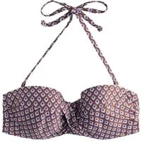 Next Bügel-Bandeau-Bikini-Top Wattiertes Bandeau-Bikinioberteil mit Bügel (1-St)