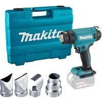 Makita Akku-Heißluftgebläse DHG181ZK, bis max. 550 °C, LXT 18V • 120-200 l/min • 550° C, mit Koffer, ohne Akku und Ladegerät
