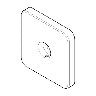 Dornbracht Wandhalter Duschgarnitur 081796507-00 chrom