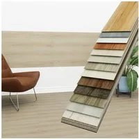 Hexim Vinylboden, Vinyldielen 0,97m² selbstklebend PVC Wandverkleidung Bodenbelag Holzoptik 91x15cm Paneele für Wand & Boden Holzdielen hellbraun (7 Dielen Vanilla Oak - 1814-2)