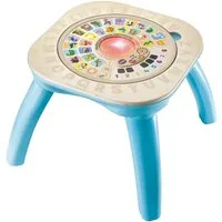 Vtech® Greifspielzeug 2-in-1 Interaktiver Spieltisch mit Holzplatte