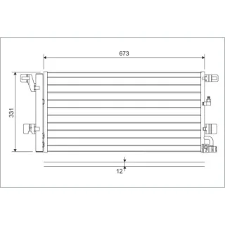 Valeo Klimakondensator Audi A4 A5 A6 A7