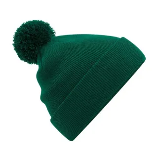 Beechfield - "Original" Mütze Bommel (Flaschengrün)