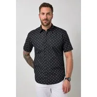 JP1880 Kurzarmhemd Hemd Halbarm Kentkragen Alloverdruck Modern Fit
