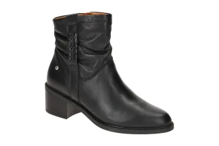 Pikolinos W2D-8891 Black Damen Stiefeletten BACAROT bequem mittlerer Absatz 4cm