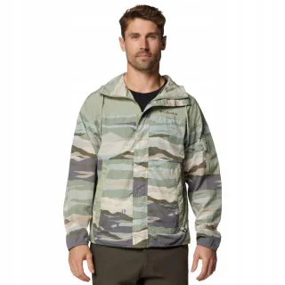 Columbia - "Challenger II Novelty" Windjacke für Herren (Grün)