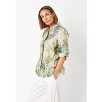 TONI Hemdbluse Clay mit tropischem Print