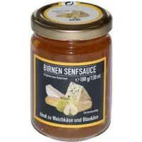 Ruwisch & Zuck Saucen, Ruwisch & Zuck Original Bodensee Birnen Senfsauce süß scharf 180g