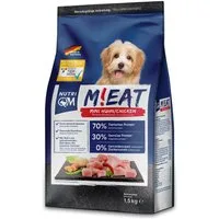 NutriQM M!EAT Mini, getreidefreies Trockenfutter mit ITW-zertifiziertem Huhn, Trockenfutter für: Hunde