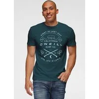 O'Neill T-Shirt JACK O'NEILL MUIR T-SHIRT mit auffälligem Branding auf der Vorderseite, Kurzarm-Design
