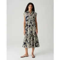 OPUS Sommerkleid WERISA TROPICAL A-Linie mit Volantstufen