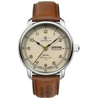 ZEPPELIN Automatikuhr Méditerranée 1921 9664-5, Mechanische Uhr, Armbanduhr, Herrenuhr, Datum, Made in Germany