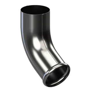 STAHL Dachrinnen Auslauf 60° | Ø 90 mm