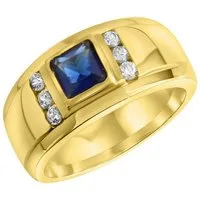Firetti Fingerring Schmuck Geschenk Silber 925 Silberring Siegelring-Optik, mit Glasstein, Zirkonia (synth)