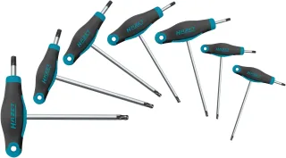 HAZET Schraubendreher-Satz mit T-Griff 7-teilig - 829KKT/7