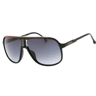 Carrera - Sonnenbrille „sf" In Dunkelgrau Mit Schwarzem Rahmen Und Gläsern