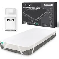 Matratzenschoner Matratzenschutz, Matratzenauflage von Vaily, Waschbar, Wasserdicht und Allergiker geeignet
