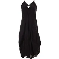 Vishes Ballonkleid Lagenlook Ballonkleid mit verstellbaren Trägern Hippie, Goa, Ethno Elfen Style