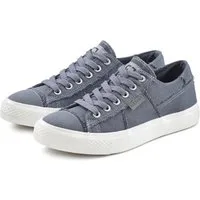 Elbsand Schnürschuh, Stoffschuhe, Textilschuhe, Turnschuh, Freizeitschuh Sneaker Schnürhalbschuh aus Textil in modernem Used-Look VEGAN