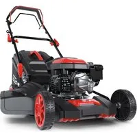 Güde Benzinrasenmäher ECO WHEELER 462.5 R, 46 cm Schnittbreite, 2in1: Mähen, Mulchen, mit Radantrieb, 46 cm Schnittbreite