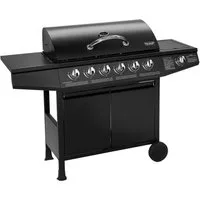 TAINO Gasgrill BASIC, Piezozündung, Stabiler Grillwagen, viele Ablagemöglichkeiten