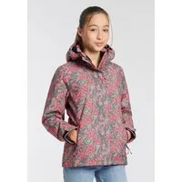 Killtec Funktionsjacke KOW 355 GRLS JCKT mit Kapuze, Langarm, aus Polyester