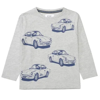 STACCATO - Kn.-Shirt grey mel - Gr. - 128/134