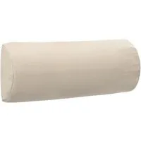 vidaXL Sitzauflage Kopfstütze für Liegestuhl Cremeweiß 40 x 7,5 x 15 cm Textilene, (1 St)