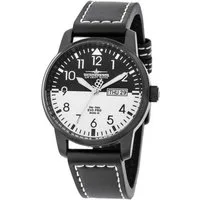 Thunderbirds Quarzuhr Evopro Fliegeruhr TB1068-05 – Herrenuhr mit Lederband, 40 mm, Edelstahlgehäuse, präzise Fliegeruhr im eleganten Design