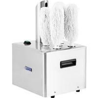 Royal Catering Poliermaschine Gläserpoliermaschine Gastronomie 5 Polierköpfe 330 Gläser/h 1320 W