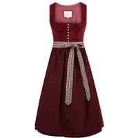 MarJo Dirndl Dirndl Leopoldsdorf 70cm Länge granatapfel