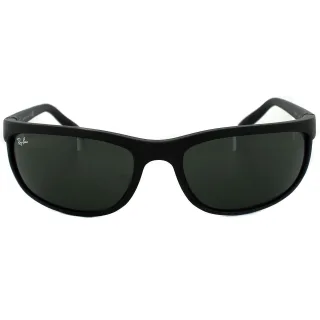 Ray-Ban Wrap Herren Schwarz Matt Schwarz Grün Sonnenbrille