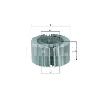 Mahle Luftfilter BMW R LX578