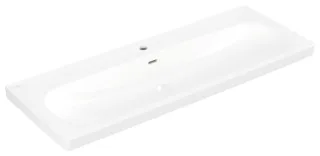 Villeroy & Boch Schrankwaschtisch Skyla 5A51C5 1200x 460mm Rechteck, 1 Hahnloch mit Überlauf Weiss 5A51C501