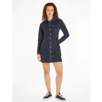 Tommy Jeans Cordkleid TJW SLIM LS WASHED CORD DRESS in modischem Cordmaterial
