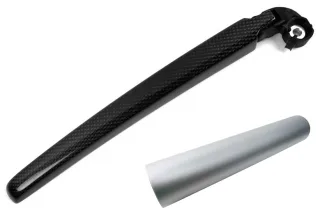 Heckwischer Frontwischer Scheibenwischer Arm Design Folie Set in Silber Matt
