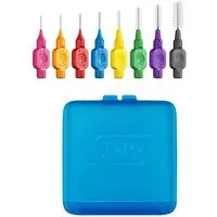 TePe Interdentalbürsten TePe Original Interdentalbürsten - 0,4 -1,3 mm mit TePe Reiseetui