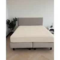 Kayori Spannbettlaken Emma, Mako-Satin, Gummizug: rundum, (1 Stück), 100% Baumwollsatin