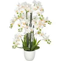 Kunstorchidee Phalaenopsis, Creativ green, Höhe 90 cm, mit Real-Touch-Blüten