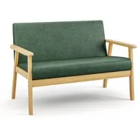 OUNUO Sofa 2 Sitzer Sofa Couch Loungesofa Modern und Skandinavisch