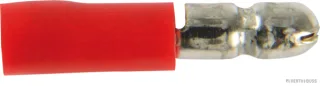 HERTH&BUSS Quetschverbinder, DIN 46245 Rundstecker rot - 50252532066
