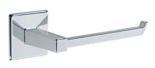 KOH-I-NOOR Tilda 5708 Rollenhalter 7x16xx5,5 cm chrom, einfache Montage ohne Bohren 5708KK
