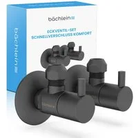 Bächlein Eckventil Eckventil-Set schnellverschluss Komfort