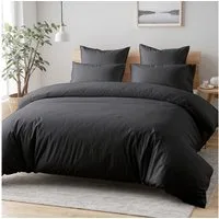 Cozyor Bettwäsche Allergiker Bettwäsche extra weich, 135x200 155x200 155x220 200x200, Mikrofaser, 3 teilig, allergikerfreundlich