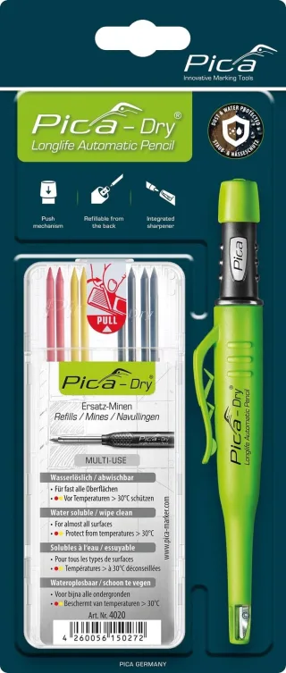 PICA Dry Tieflochmarker Bundle 30402, Basis-Set