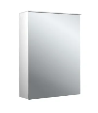 emco Lichtspiegelschrank pure II Lichtsegel, Aufputz, mit Waschtischbeleuchtung, 1 Tür, 500 mm, 9797 979705410