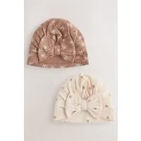 Next Turbanmütze 2 X Baby-Turbanmützen (2-St)