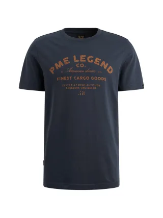 PME Legend - play single jersey graphic mood indigo - Gr. - XXL
