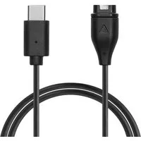 kwmobile Smartwatch USB-C Kabel für Garmin vivomove 3S / vivoactive 4 4S 5 / Smartphone-Ladegerät (1-tlg., USB-C Ladekabel für Smartwatch Aufladekabel Fitnesstracker Ersatzkabel)