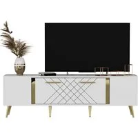 Skye Decor TV-Schrank 100% MELAMINE COATED PARTICLE BOARD, 48,2 cm x 35 cm x 150 cm V1136